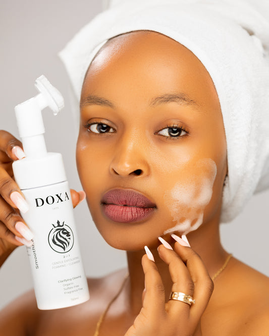 2-in -1 Gentle Exfoliating Foaming Cleanser